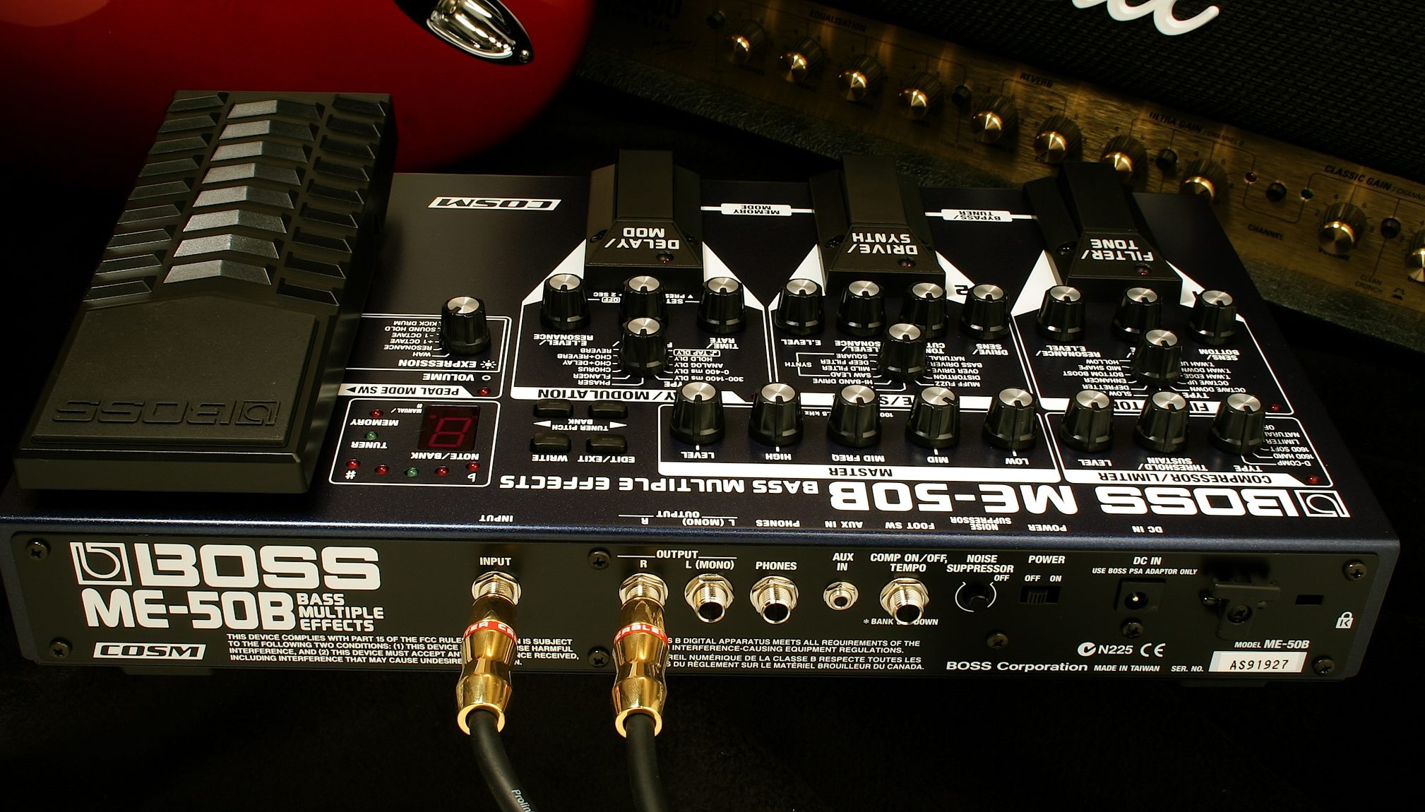 Boss ME-50B Bass Effects Pedal | zZounds