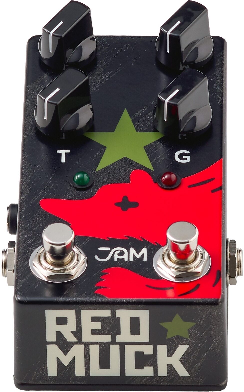 jam pedals red muck bass