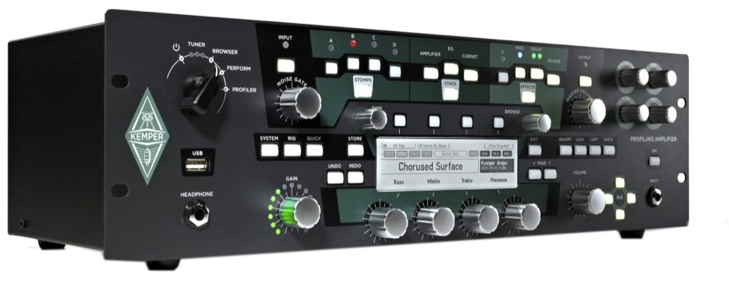 Kemper Profiler PowerRack Modeling Rack Amplifier Head 600 Watts