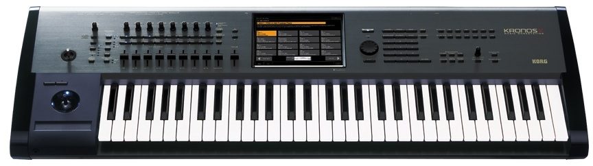 Korg Kronos X 61 Keyboard Synthesizer Workstation 61 Key