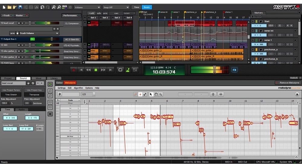 mixcraft melodyne serial number