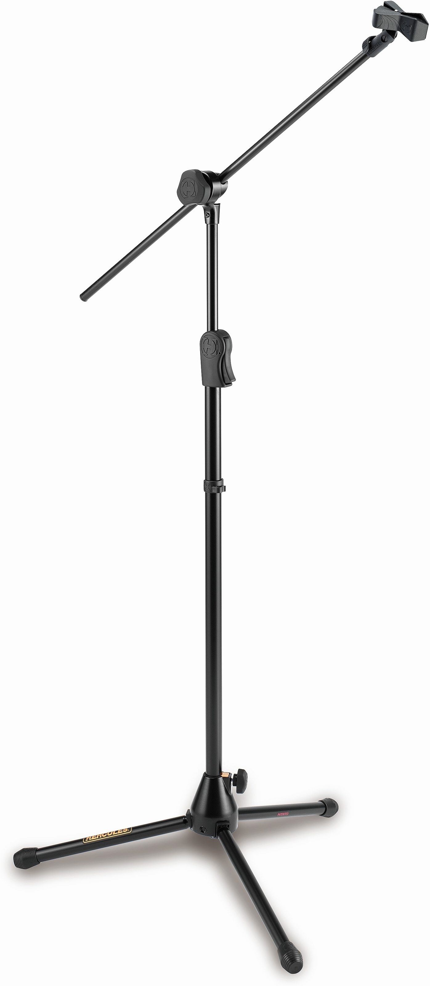 Hercules Ms533b Ez Clutch Tripod Boom Microphone Stand Zzounds