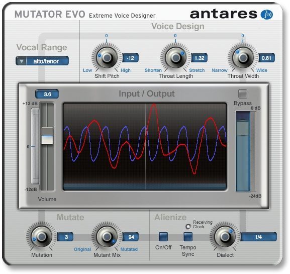 Antares Auto Tune Live Vocal Processing Software