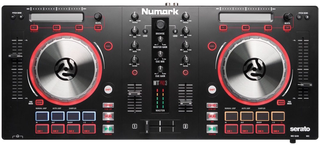 Numark Mixtrack Pro 3 Usb Dj Controller Zzounds