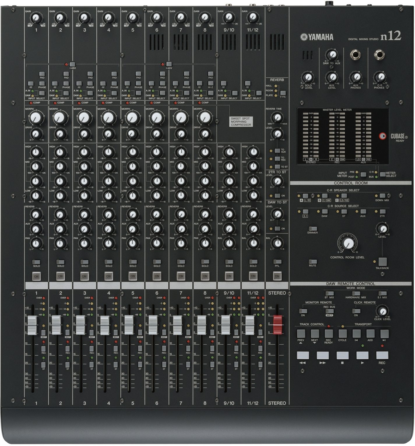 Yamaha N12 12 Channel Digital Mixer With Firewire Interface