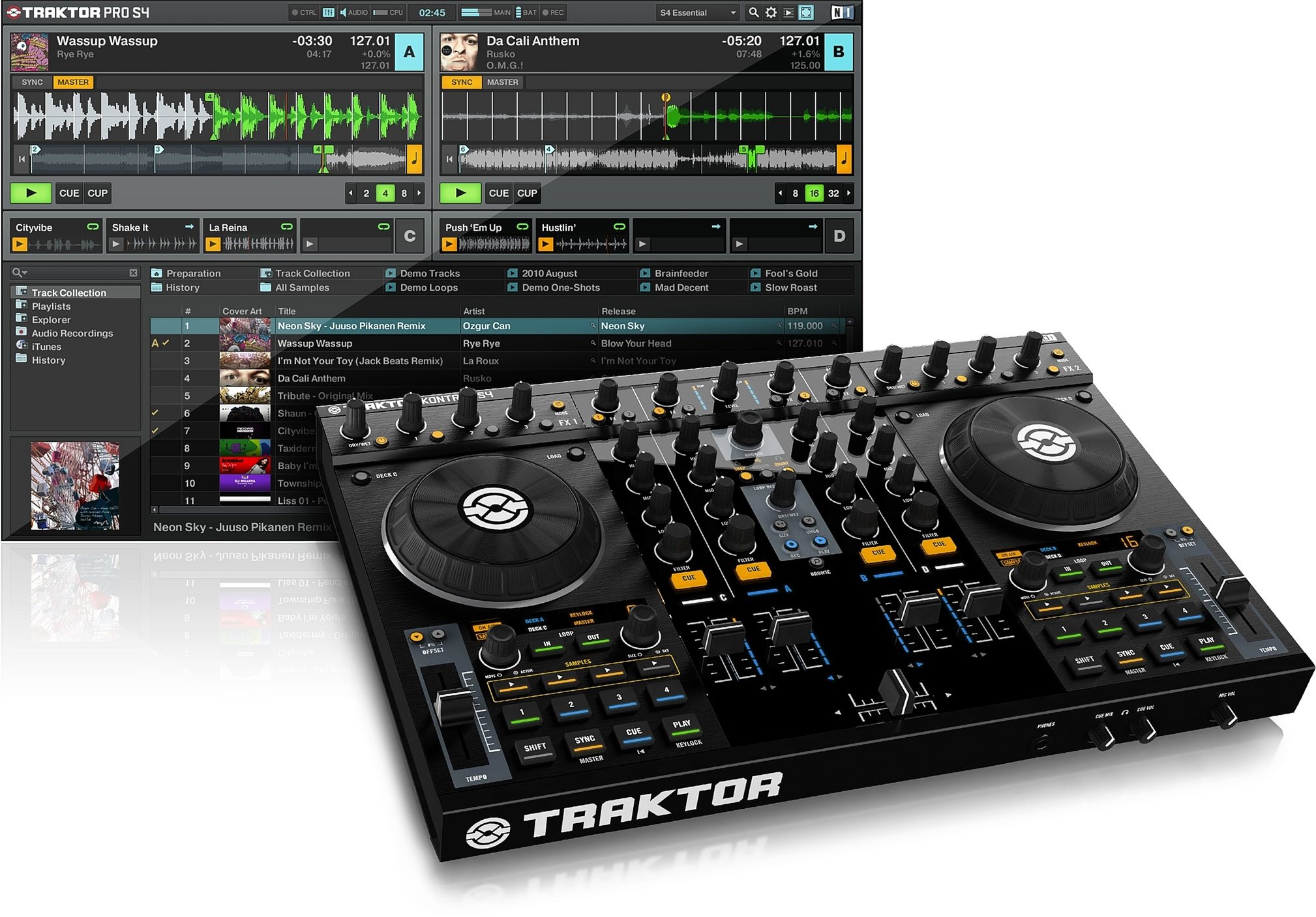 Traktor S4 Djay Pro 2