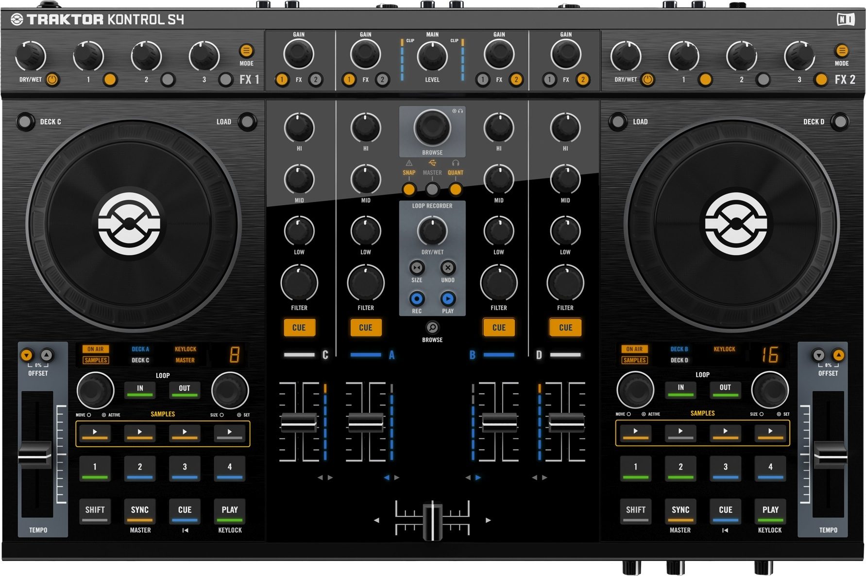 Djay pro 2 traktor s4 mk3