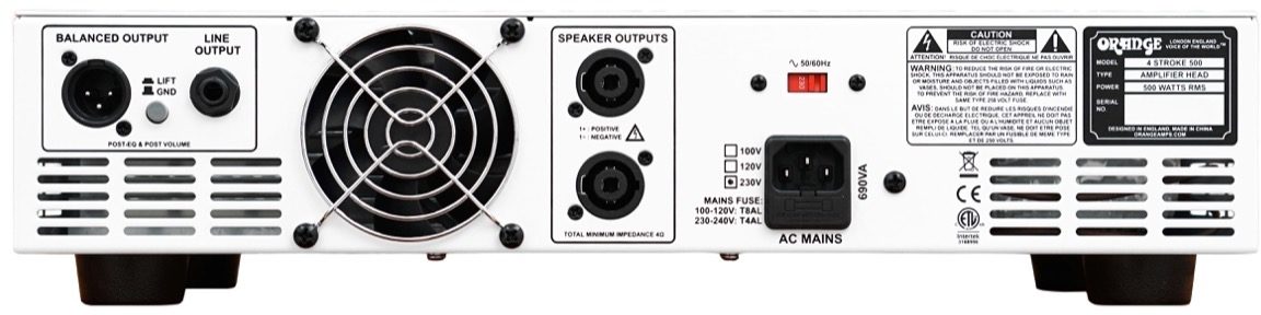 Orange 4 Stroke 500 Bass Amplifier Head (500 Watts) | zZounds