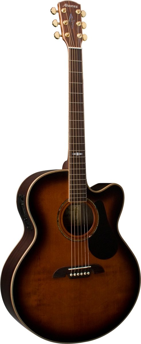 alvarez jumbo acoustic electric