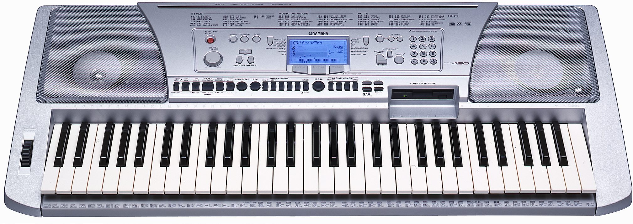Yamaha PSR450 Keyboard | zZounds