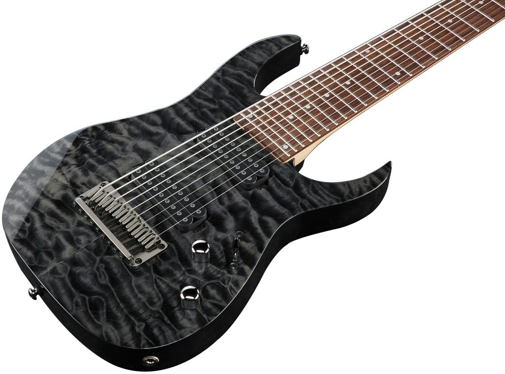 ibanez 9 string guitar Ibanez Electric zZounds  String RG9QM 9 Guitar,