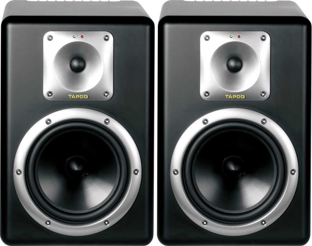 tapco s5 active studio monitors