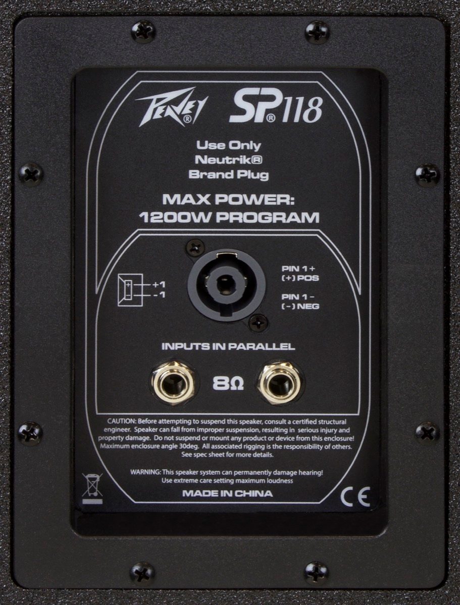 peavey sp118 subwoofer