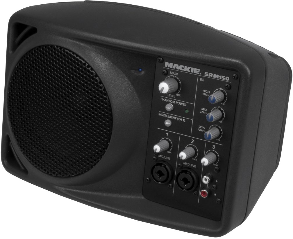MACKIE SRM150 SRM 150 Premium Padded Black SINGLE Speaker Cover 