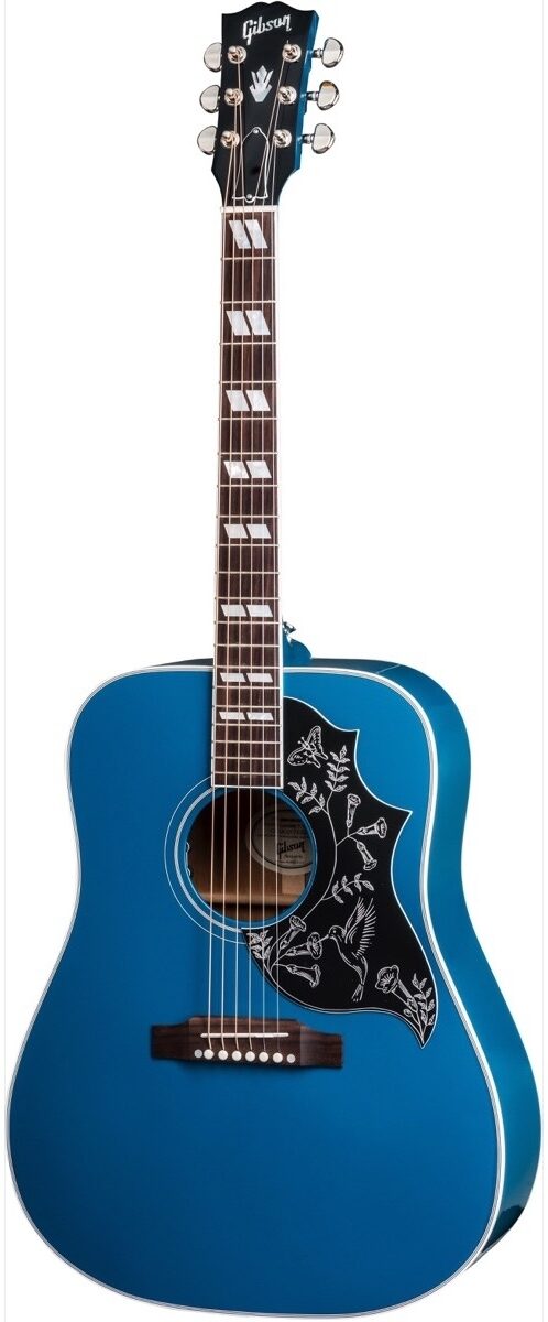 blue gibson acoustic