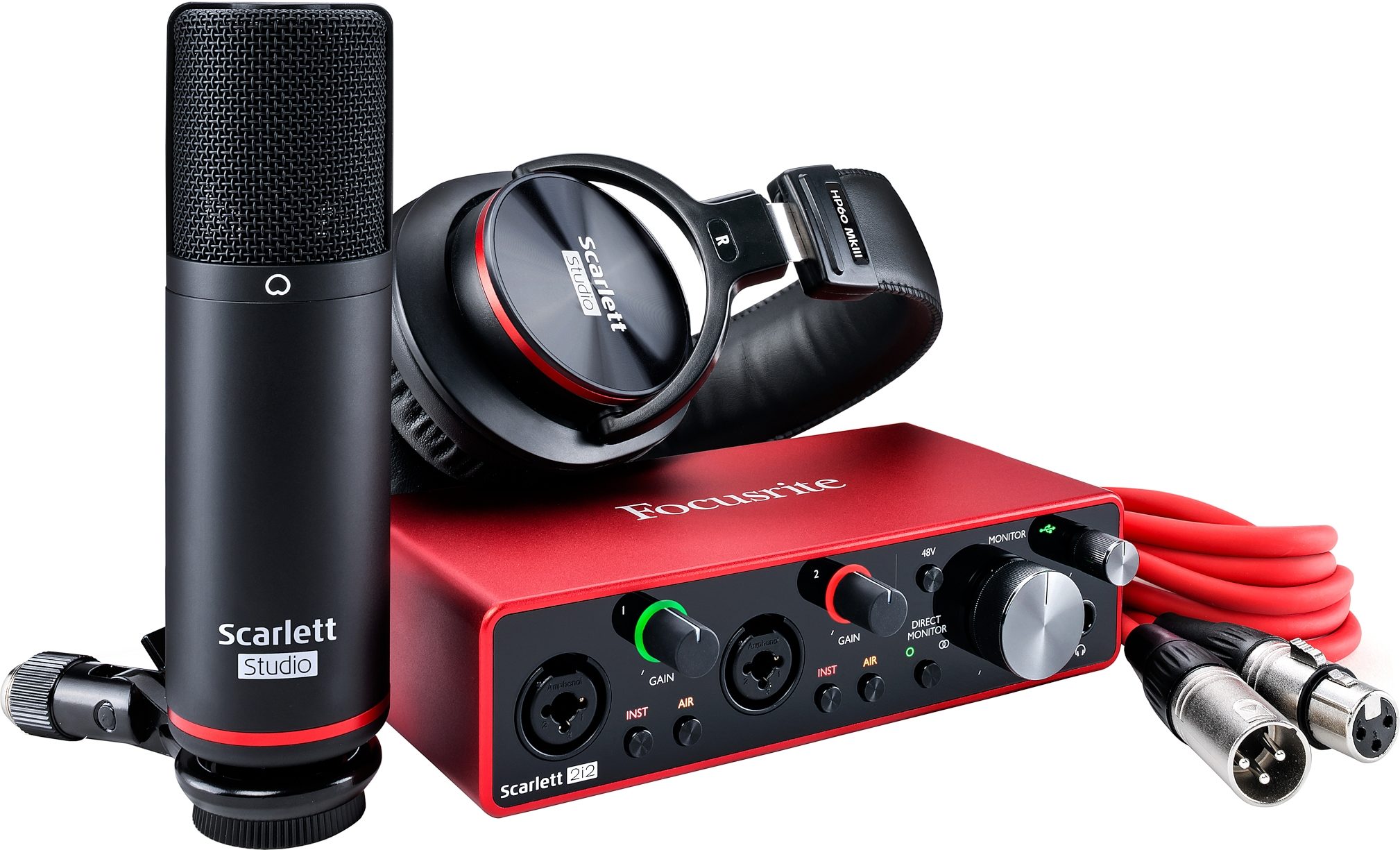 focusrite scarlett 2i2 bundle 3rd gen