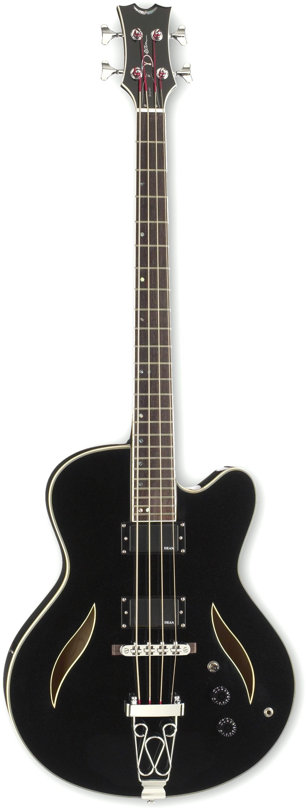 dean hollow body bass