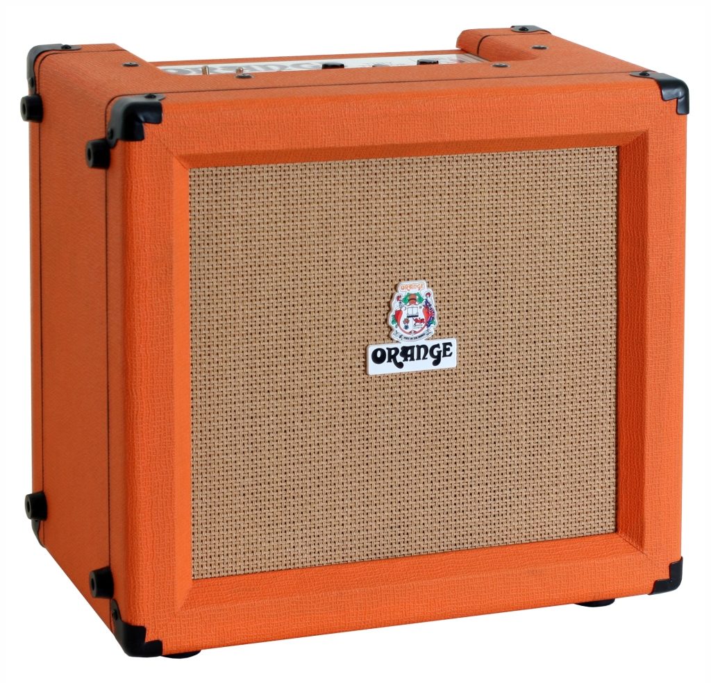 orange keyboard amp