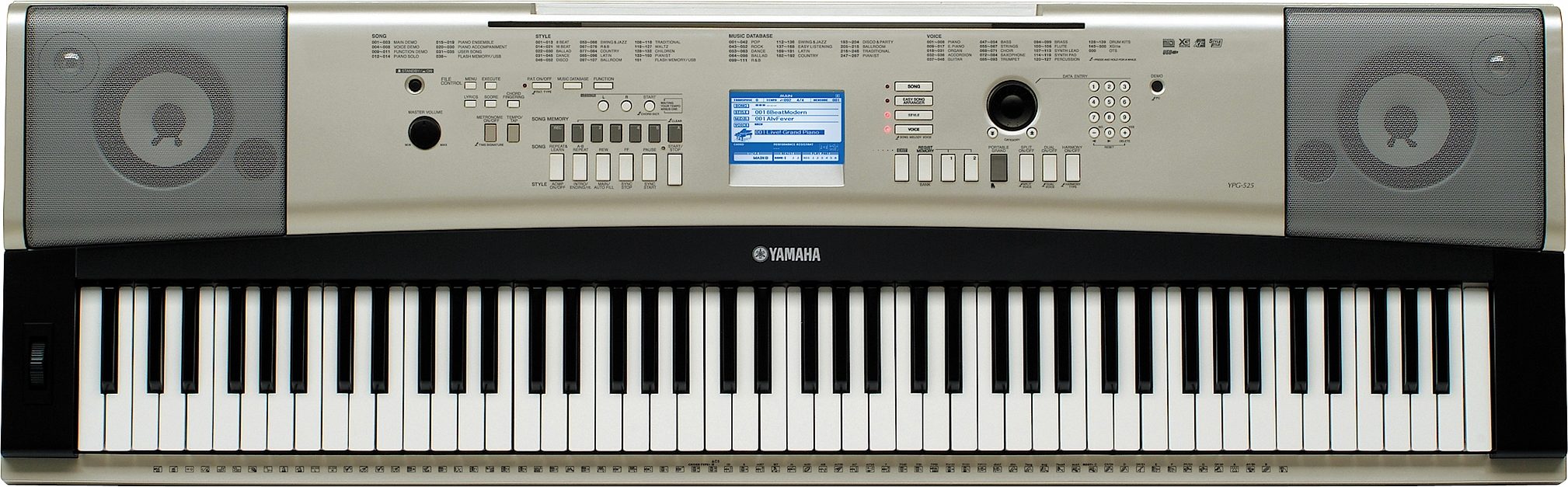 Yamaha YPG525 88-Key Portable Grand Keyboard | zZounds