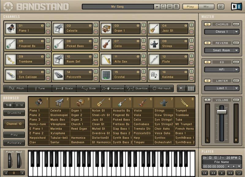 Bandstand midi player free download