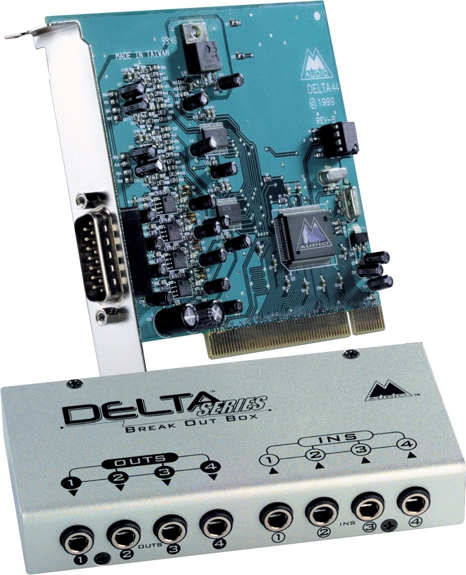 Details about   Used & Tested DELTA M-AUDIO 410 Sound Card 