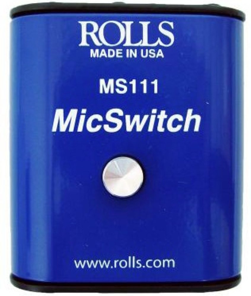 Rolls MS111 Microphone Mute Switch