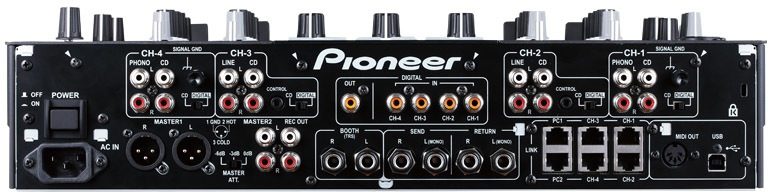 pioneer djm 2000 specs