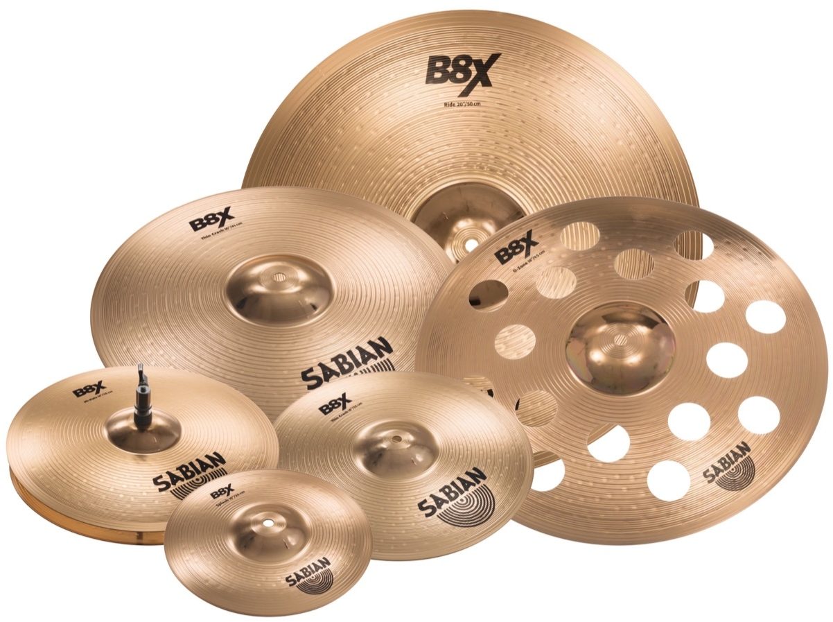 Sabian B8X Super Cymbal Pack | zZounds