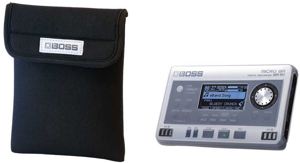 Boss Ba Br80s Silicone Case And Pouch Set For Br 80 Zzounds