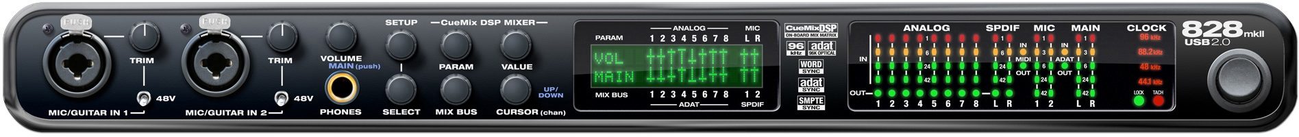 motu 828 mkii audio interface