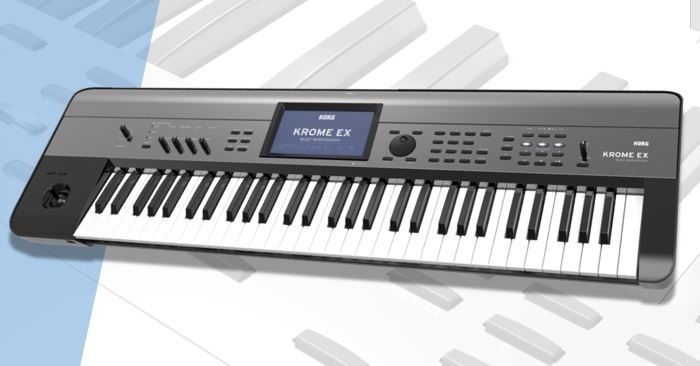 売れ筋 KORG 73keys WORKSTATION MUSIC KROME 鍵盤楽器