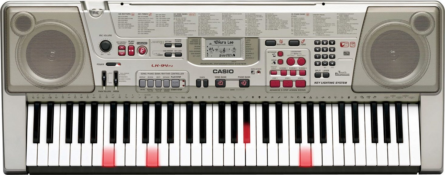 Casio LK94TV 61-Key Lighted Keyboard | zZounds