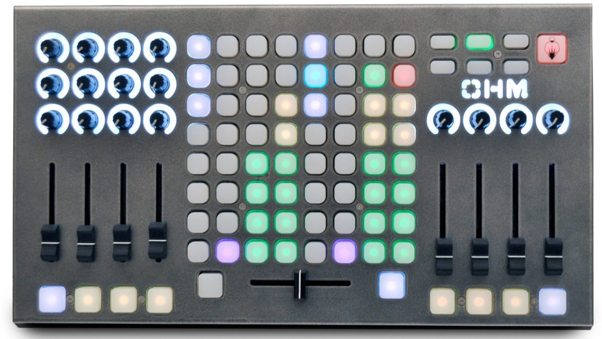 livid ohmrgb slim midi controller