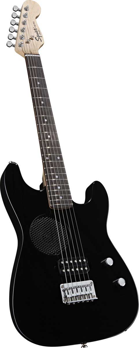 Squier Mini Player Electric Guitar with Built-in Speaker
