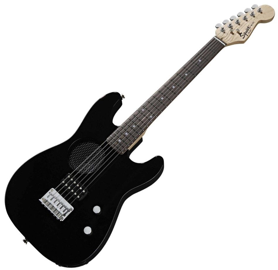 Squier Mini Player Electric Guitar with Built-in Speaker
