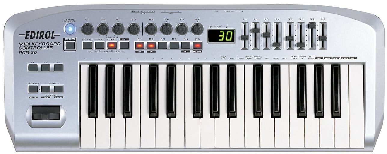 midi keyboard with built in audio interface