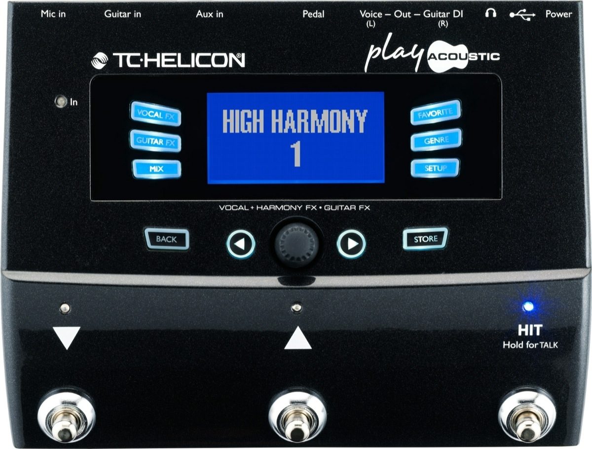 Tc Helicon Voicelive Play Acoustic Vocal Processor Zzounds