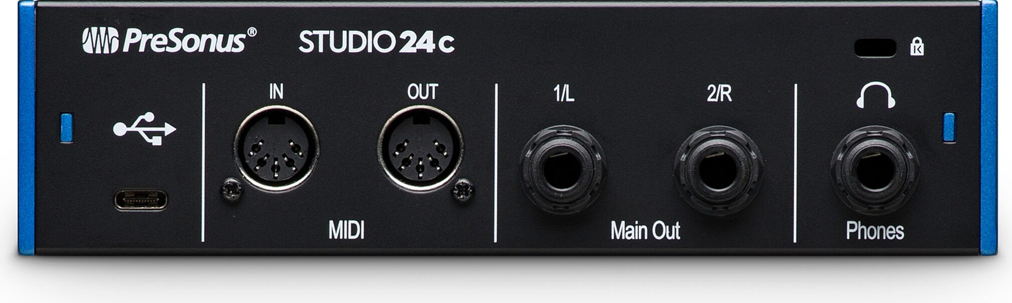 PreSonus Studio 24C USB-C Audio MIDI Interface | zZounds