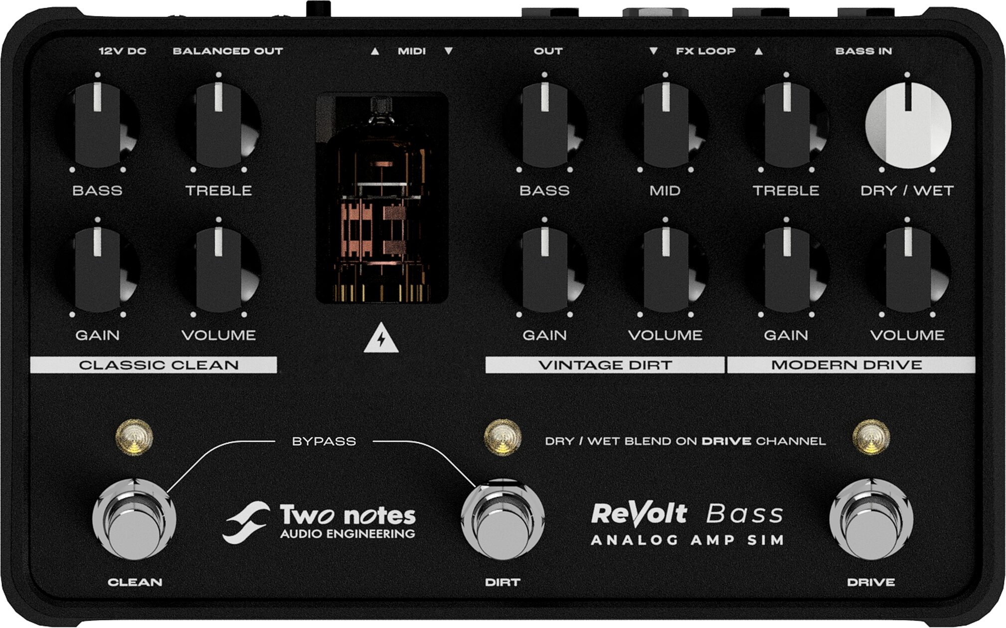 bass amp emulator pedal