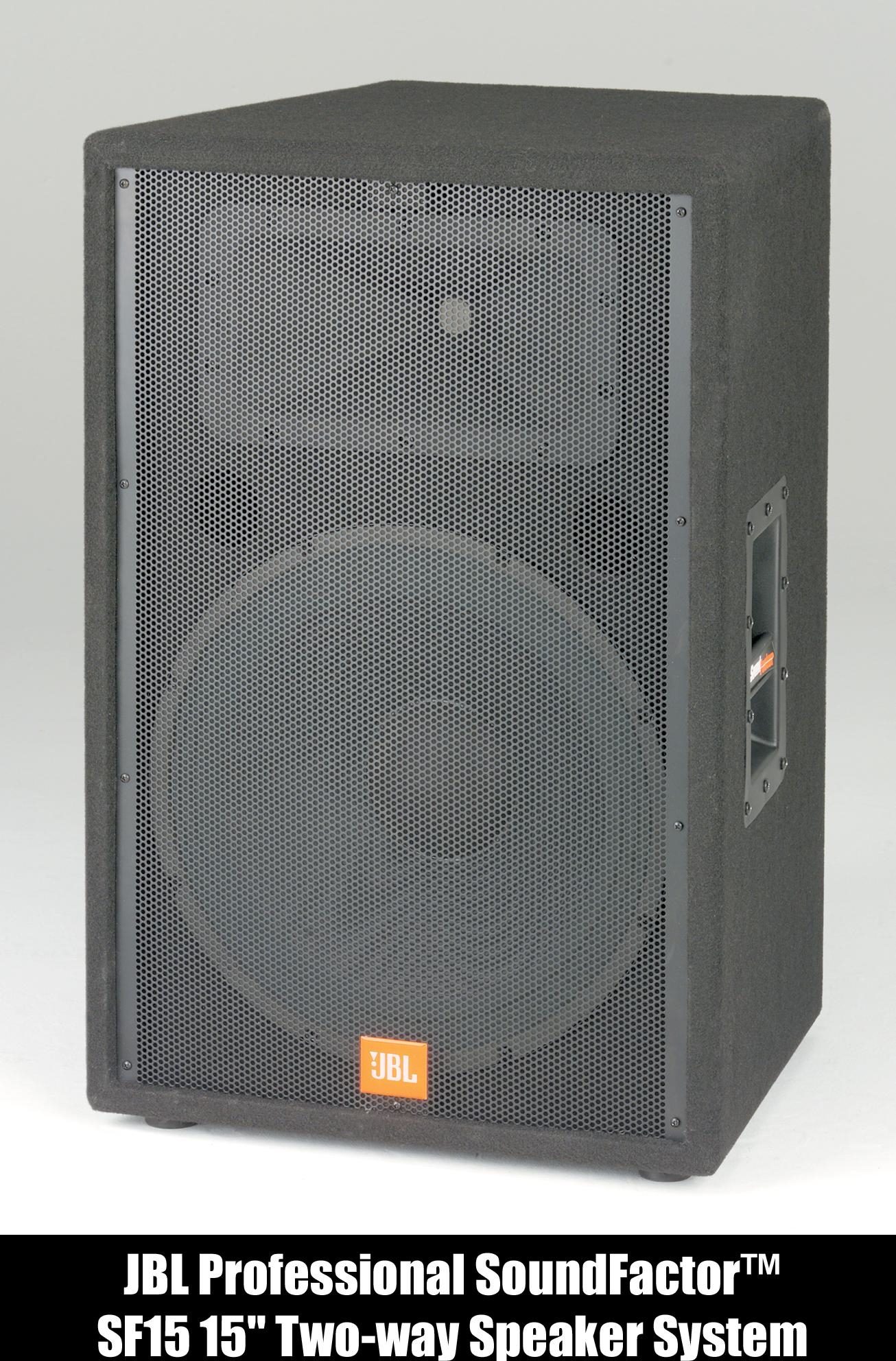 JBL SF15 Soundfactor SR Speaker (15 in., 2Way) zZounds