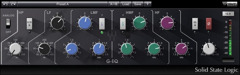 waves ssl 4000 compressor