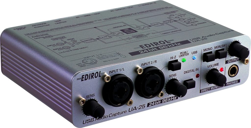 Edirol UA-25 USB Audio Interface 