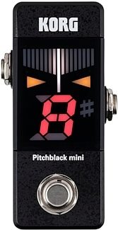 Korg Pitchblack Mini Chromatic Guitar Tuner Pedal