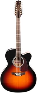 Takamine GJ72CE Jumbo Cutaway Acoustic-Electric Guitar, 12-String