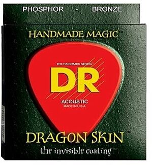 DR Strings Dragon Skin K3 Coated Phosphor Bronze 12-String Acoustic Guitar Strings