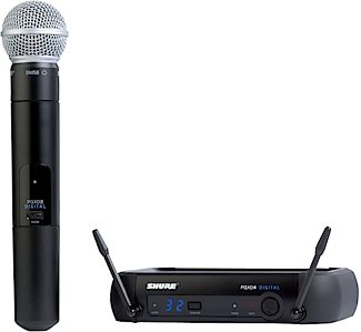 Shure PGX Digital Handheld Wireless Microphone System with SM58