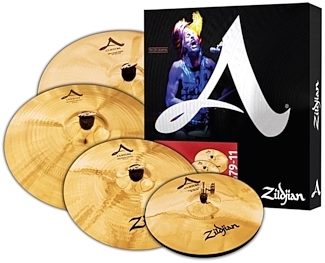 Zildjian A Custom 4-Piece Cymbal Pack with 18" Crash