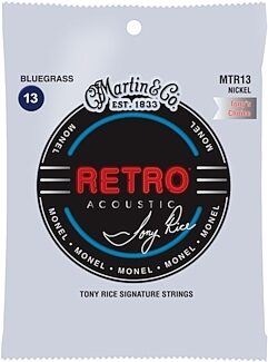 Martin Retro Monel Tony Rice's Choice Acoustic Guitar Strings