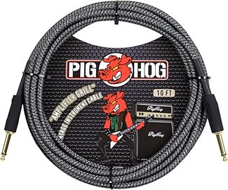 Pig Hog Vintage Series Instrument Cable, 1/4" Straight to 1/4" Straight
