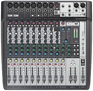 Soundcraft Signature 12 MTK Multi-Track Mixer, 12-Channel